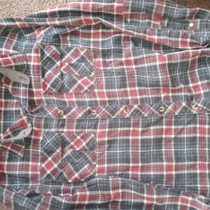 Social republic flannel button uo